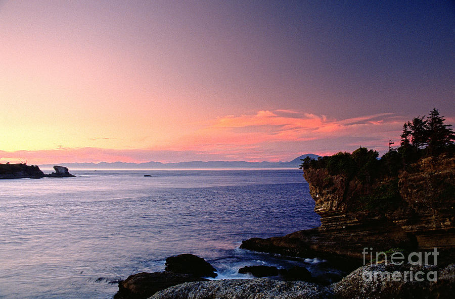 Cape Flattery Sunset Photograph by Earl Johnson