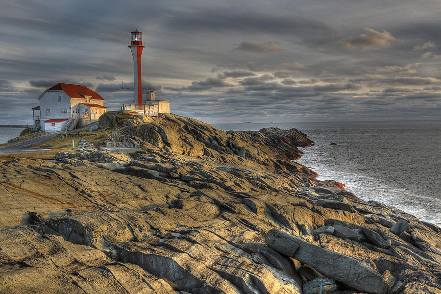 Cape Forchu Lightstation Nova Scotia Photograph by Scott Leslie