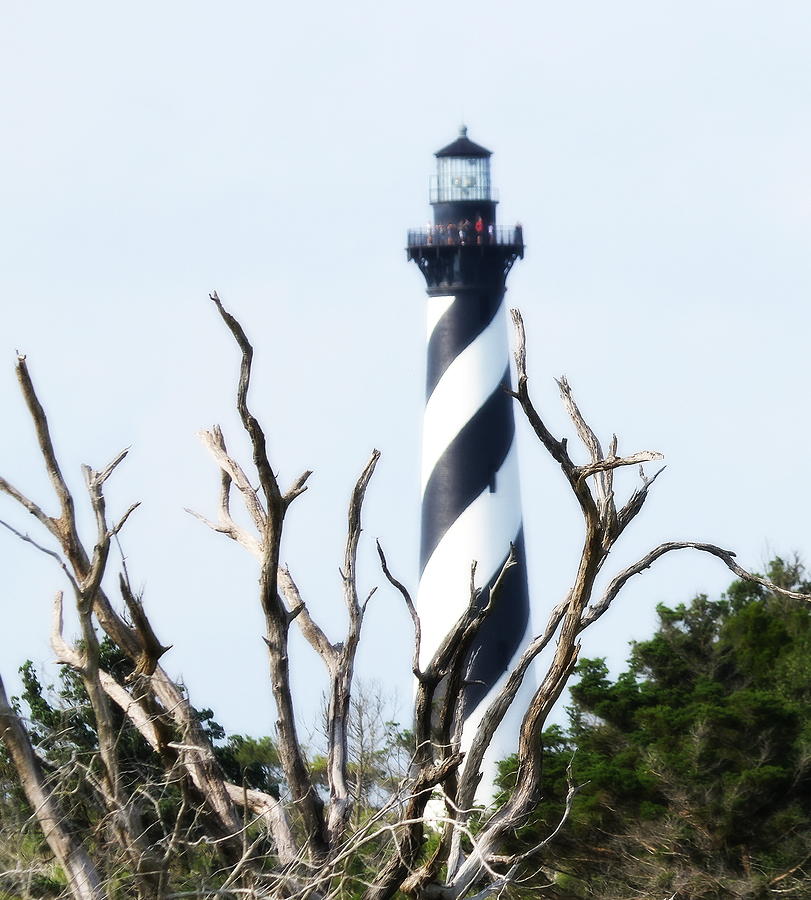 Lighthouse Photograph - Cape Hatteras Lighthouse 2014 20 by Cathy Lindsey