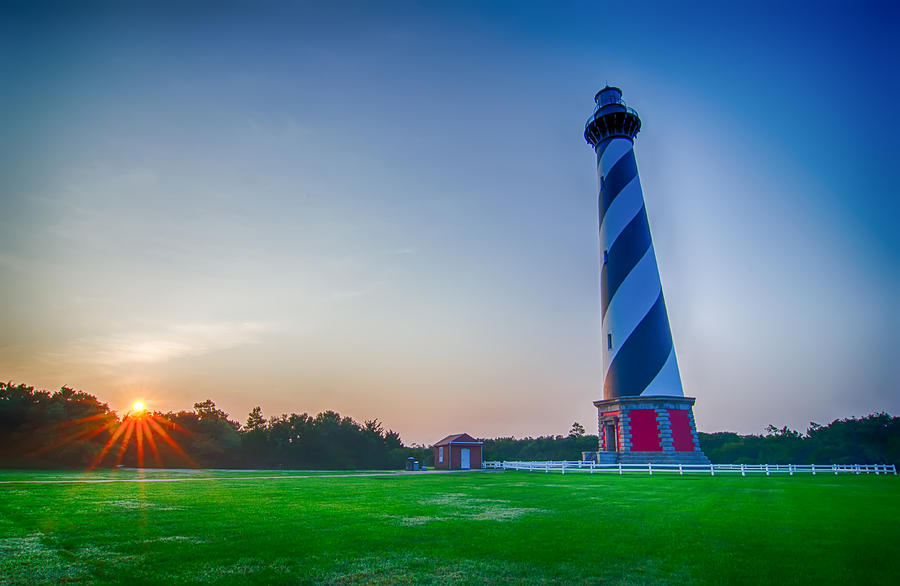 Cape Hatteras Lighthouse Outer banks North Carolina Photograph by Alex Grichenko