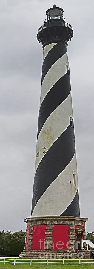 Cape Hatteras Lighthouse Panoramic Photograph by Dawn Gari