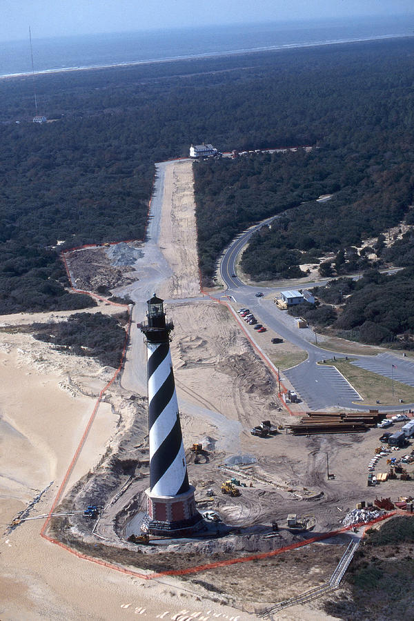 Cape Hatteras Lighthouse Relocation Photograph by Bruce Roberts
