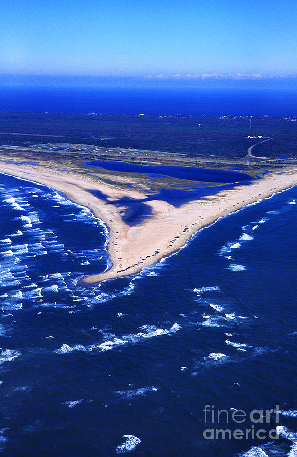 Cape Hatteras National Seashore Aerial View Photograph by Thomas R Fletcher