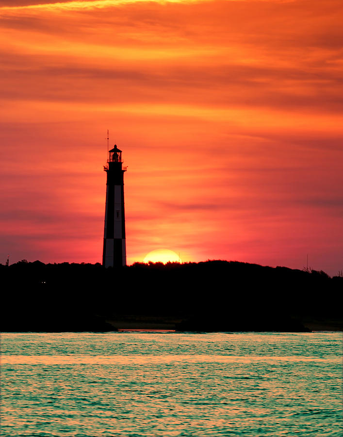 Landscape Photograph - Cape Henry Lighthouse at Sunset by Pete Federico Landscape Photograph - Cape Henry Lighthouse at Sunset by Pete Federico