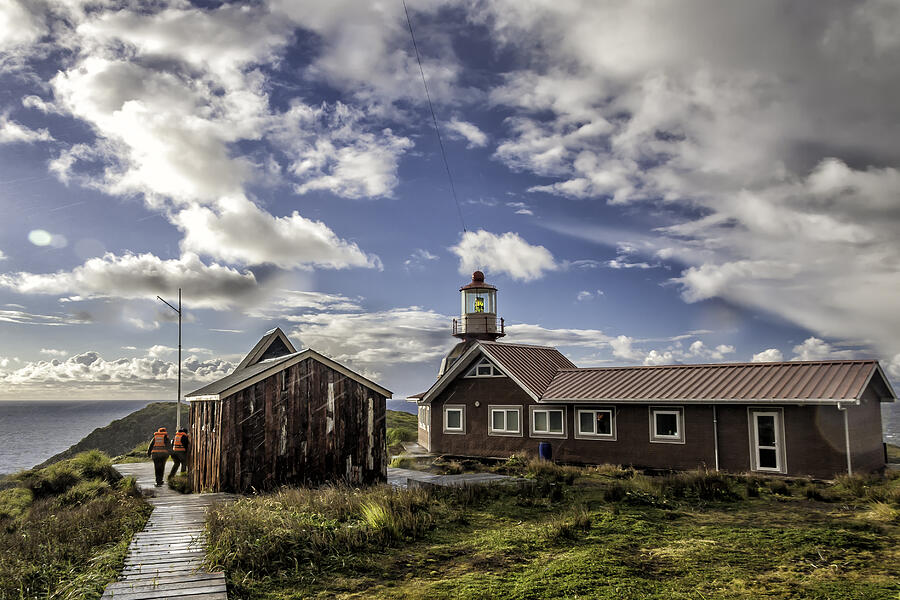 Cape Horn Lighthouse  8579  Photograph by Karen Celella