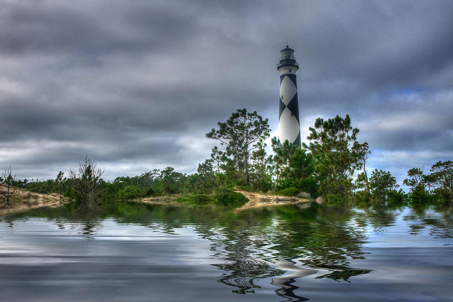 Lighthouse Photograph - Cape Lookout by David Simons
