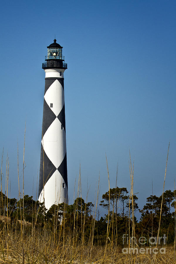 Cape Lookout Lighthouse North Carolina Photograph by Carrie Cranwill
