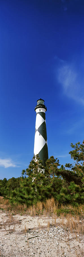 Architecture Photograph - Cape Lookout Lighthouse, Outer Banks by Panoramic Images