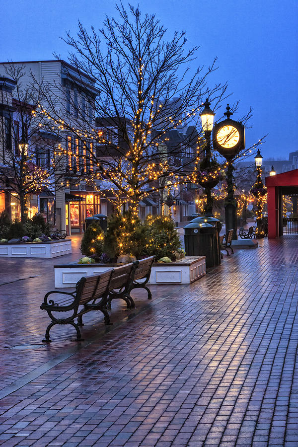 Cape May Christmas Photograph by Tom Singleton