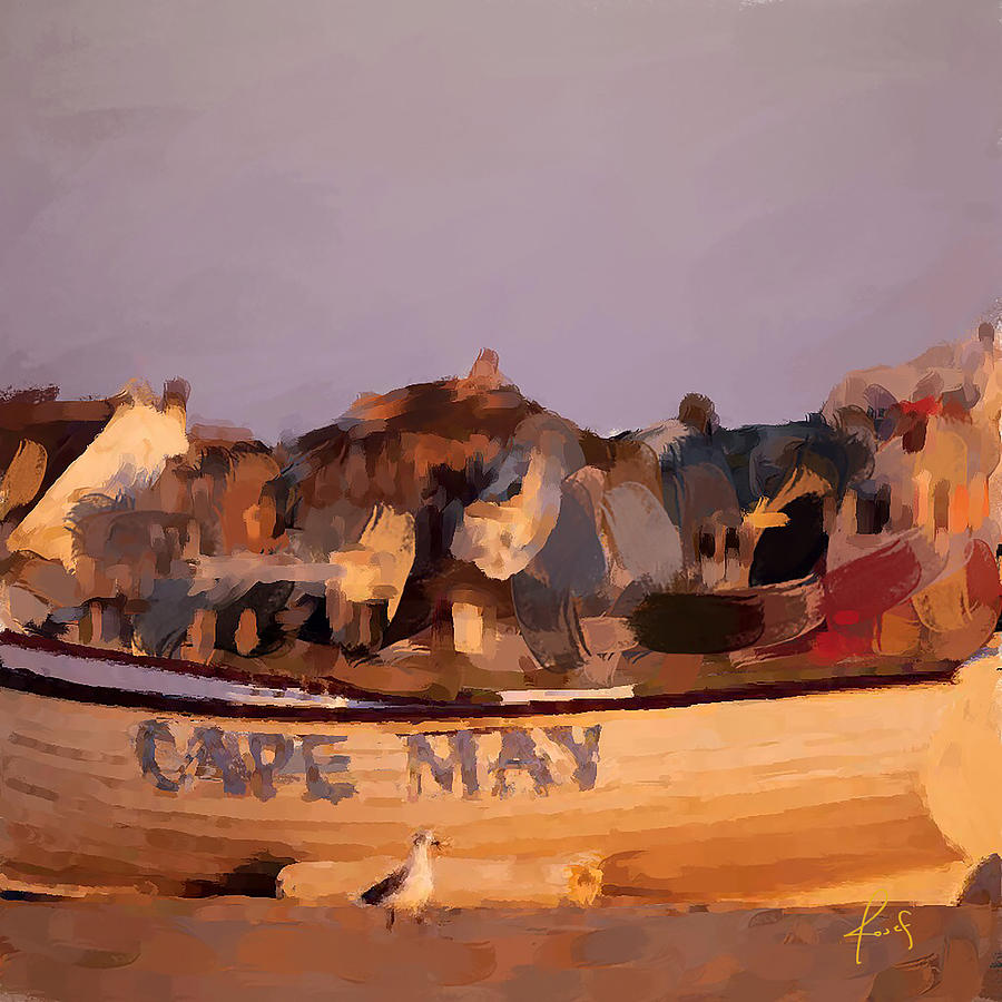 Cape May Painting by Josef Kelly
