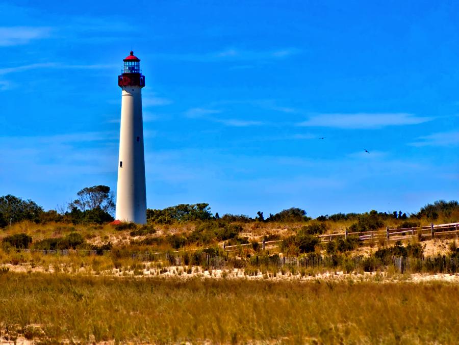 Cape May Lighthouse Digital Art by Alicia Zimmerman - Fine Art America