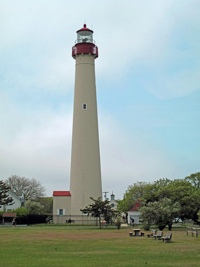 Cape May Lighthouse One Photograph by Barbara McDevitt
