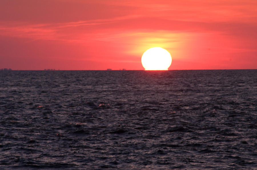 Cape May Point Sunset Photograph by Greg Graham