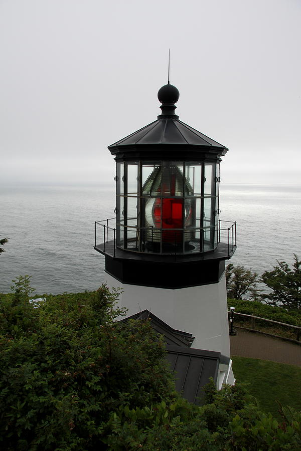 Nature Photograph - Cape Meares Light #1 by Christiane Schulze Art And Photography