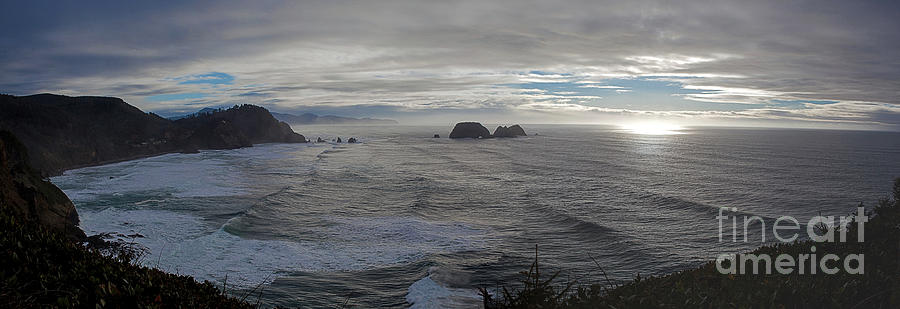 Sunset Photograph - Cape Mears Storms by Mike Reid