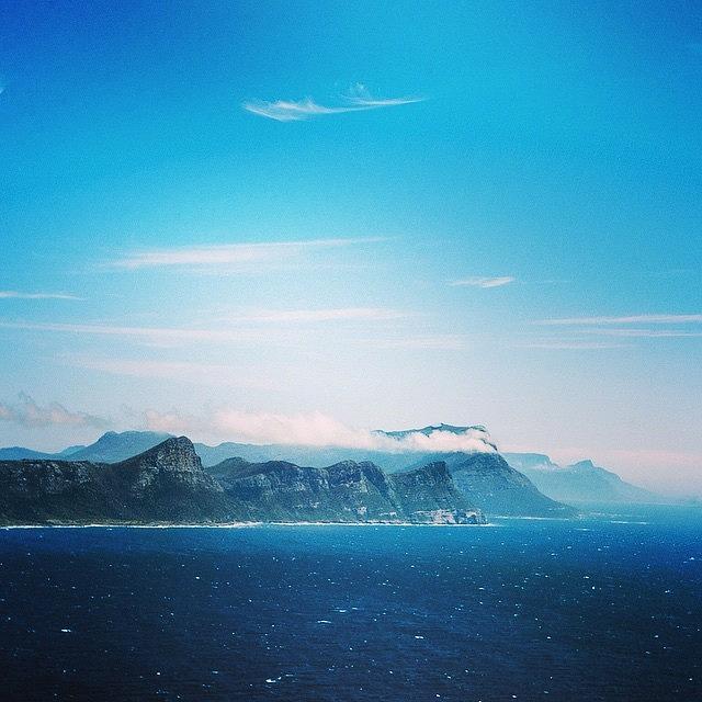 Mountain Photograph - Cape Point, South Africa by Aleck Cartwright
