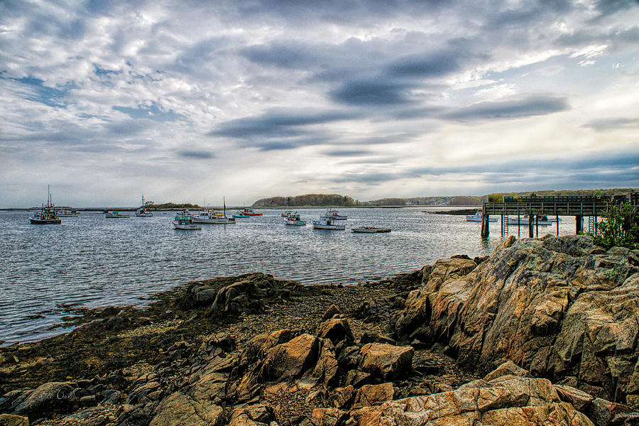 Cape Porpoise Maine - Beautiful Day Photograph by Bob Orsillo