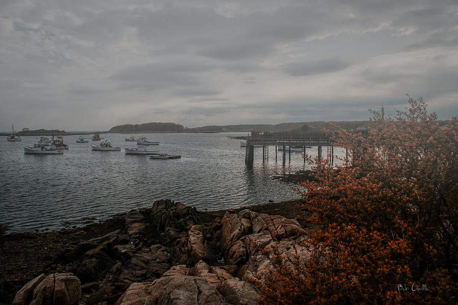 Inspirational Photograph - Cape Porpoise Maine - Fog Rolls In by Bob Orsillo