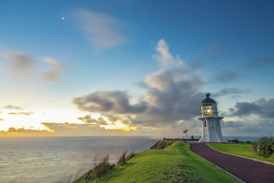 Cape Reinga After Sunset Photograph by Mike Mackinven