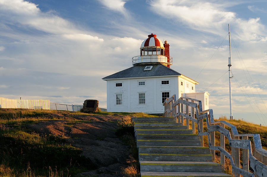 Cape Spear Newfoundland Lighthouse Photograph by Norman Pogson