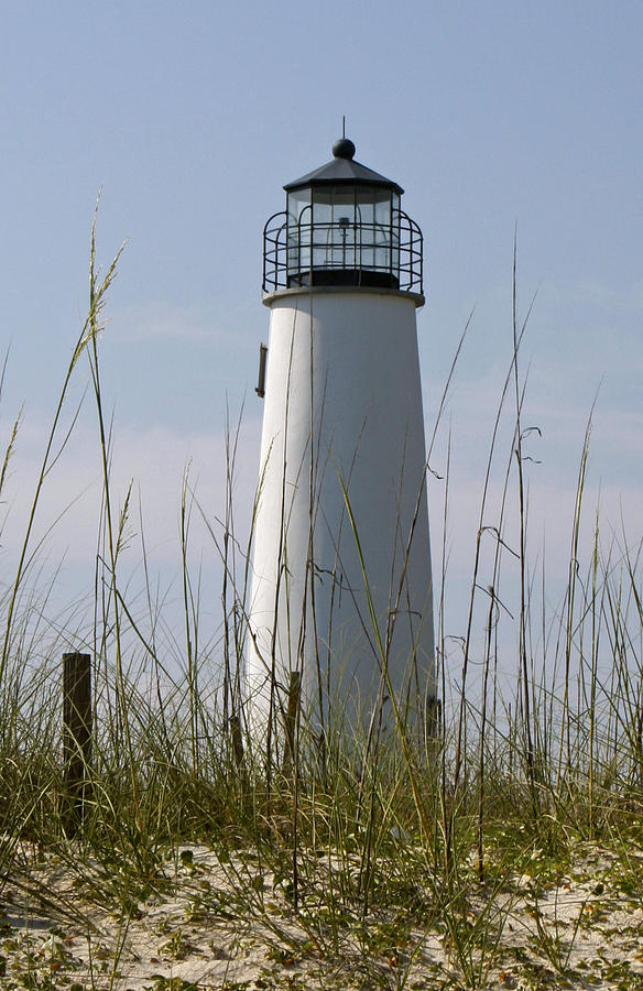 Lighthouse Photograph - Cape St. George Light by John Weber