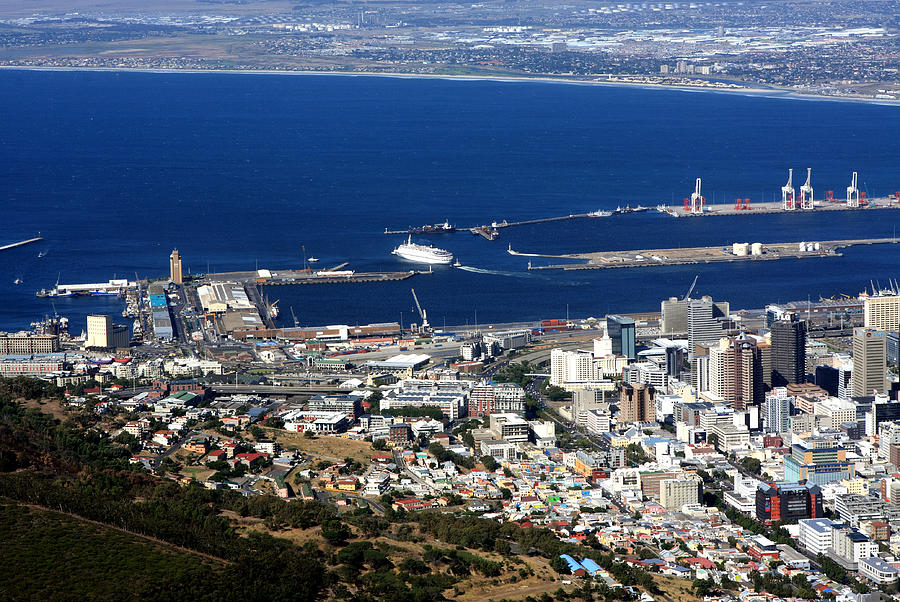Cape Town Harbour - South Africa Photograph by Aidan Moran