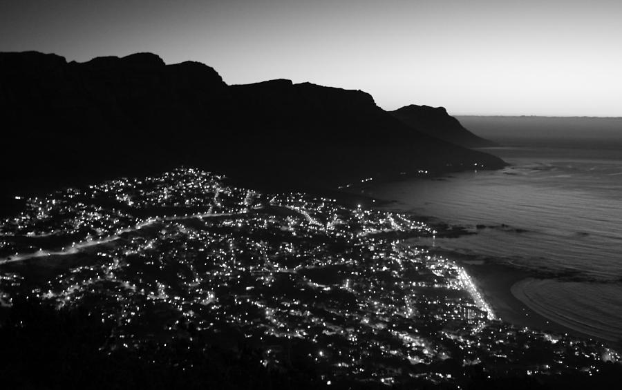 Cape Town Lights Photograph by Aidan Moran