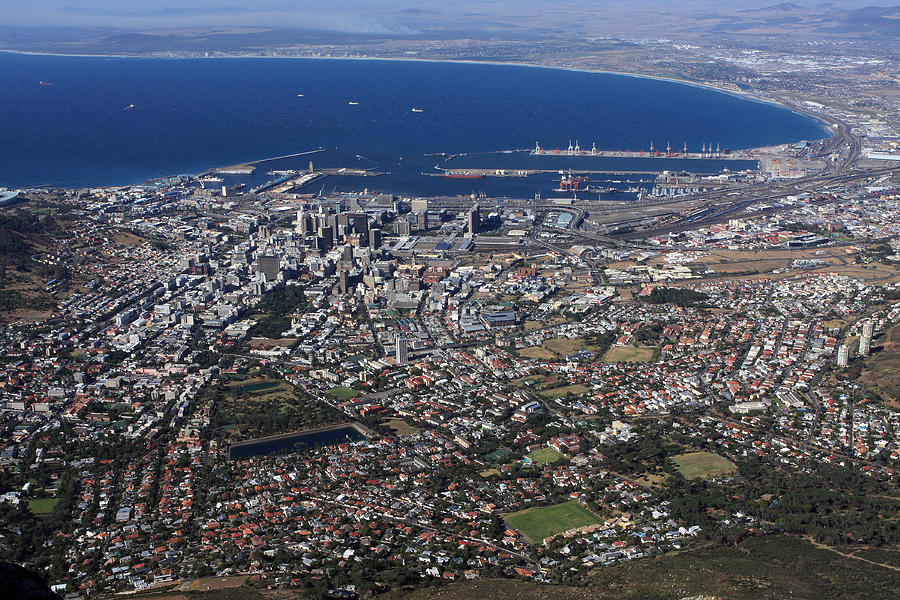 Cape Town Skyline  Photograph by Aidan Moran