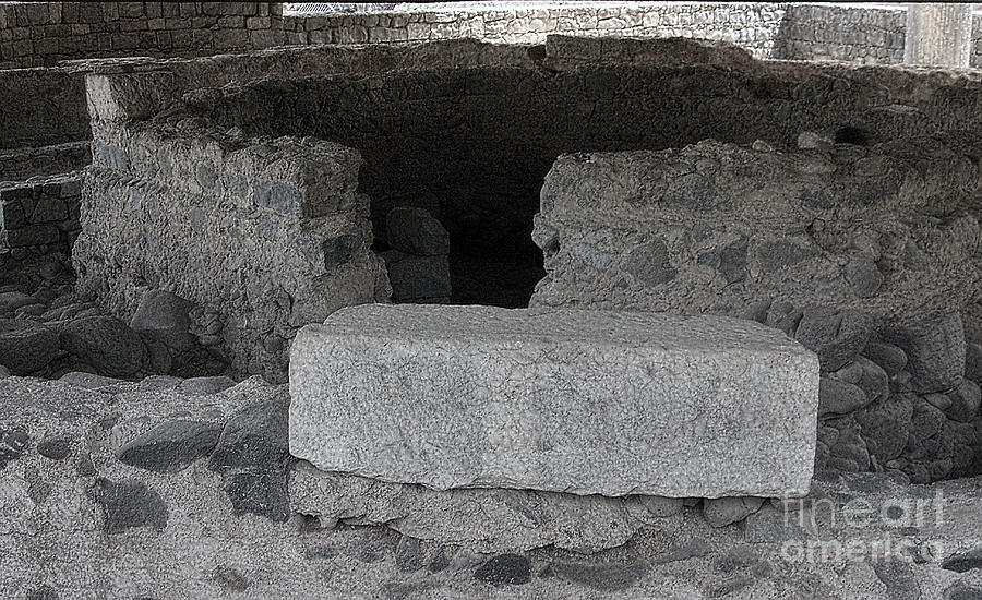 Capernaum House Photograph by Tom Griffithe