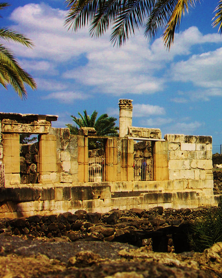 Capernaum Ruins Photograph by Thomas Preston - Fine Art America