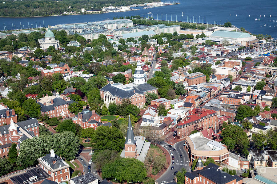 Capital City Of Maryland Photograph By Bill Cobb - Fine Art America