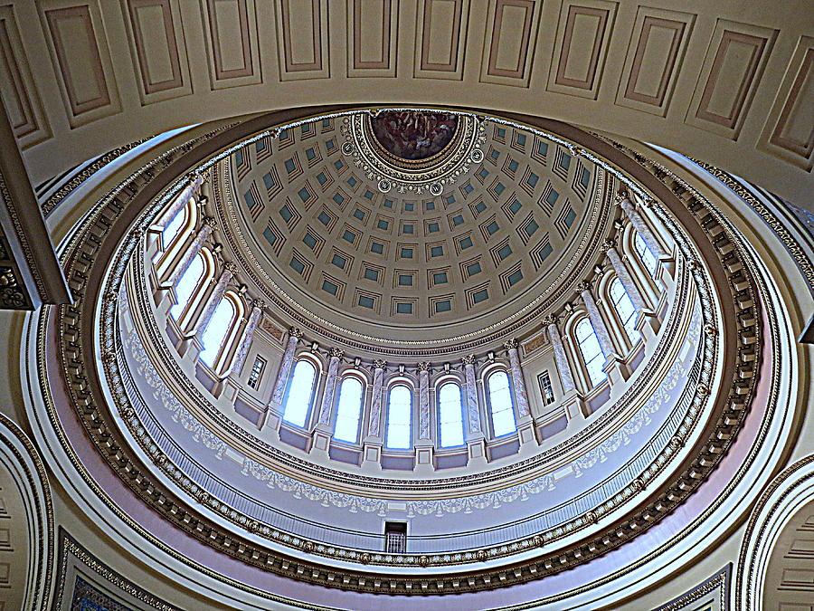 Capital Dome Madison Wisconsin Photograph by Kay Novy