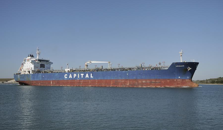 Capital Tanker Arionas Photograph by Bradford Martin