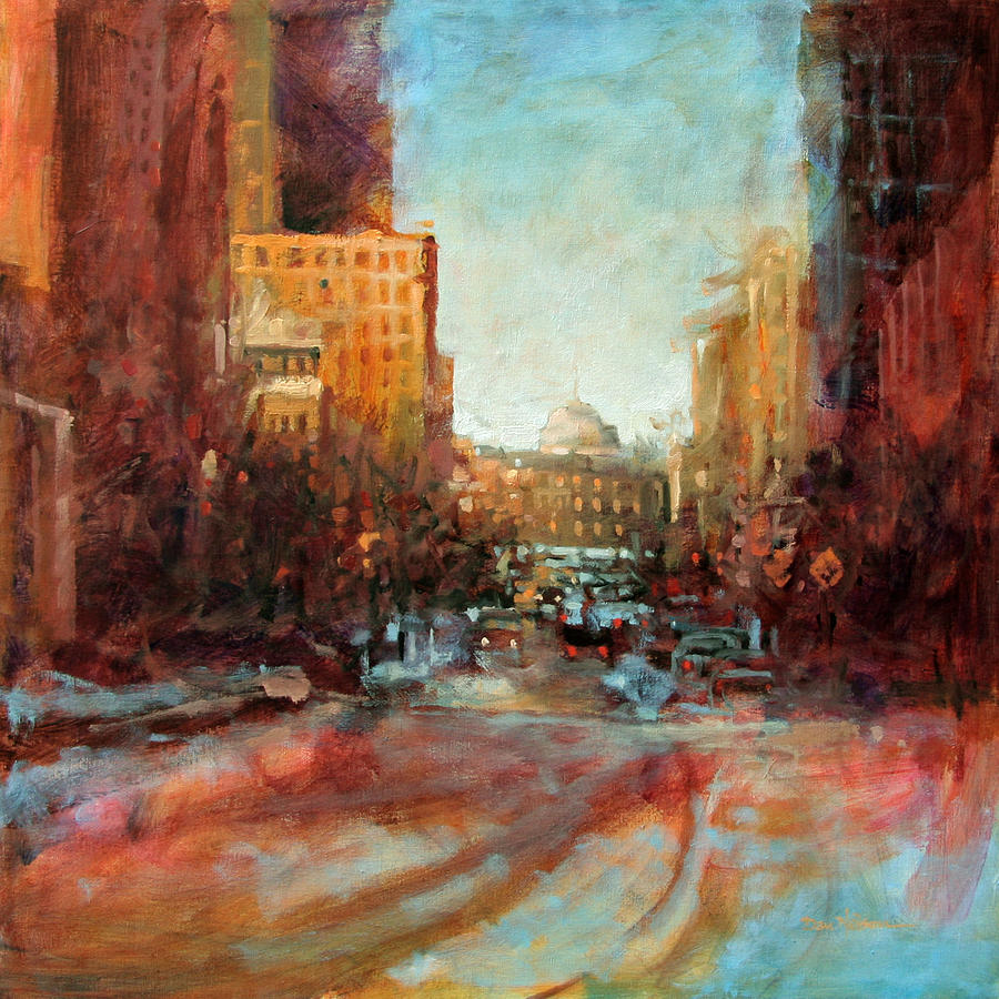 Capital Tranquility Painting by Dan Nelson