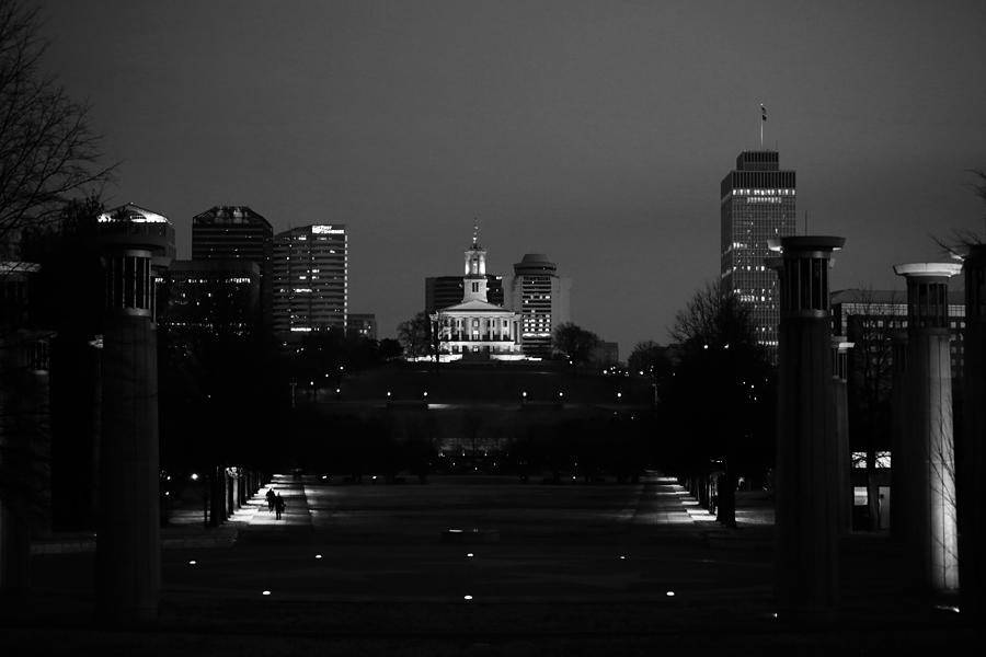 Nashville Photograph - Capital View by Bill Hobbs