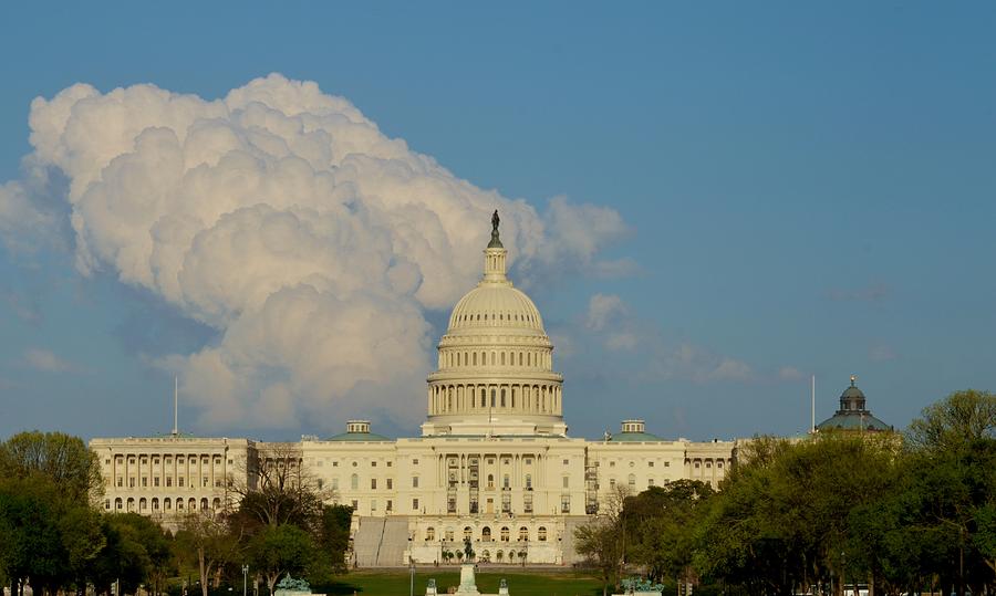 Capitol Cloud Photograph by Billy Beck