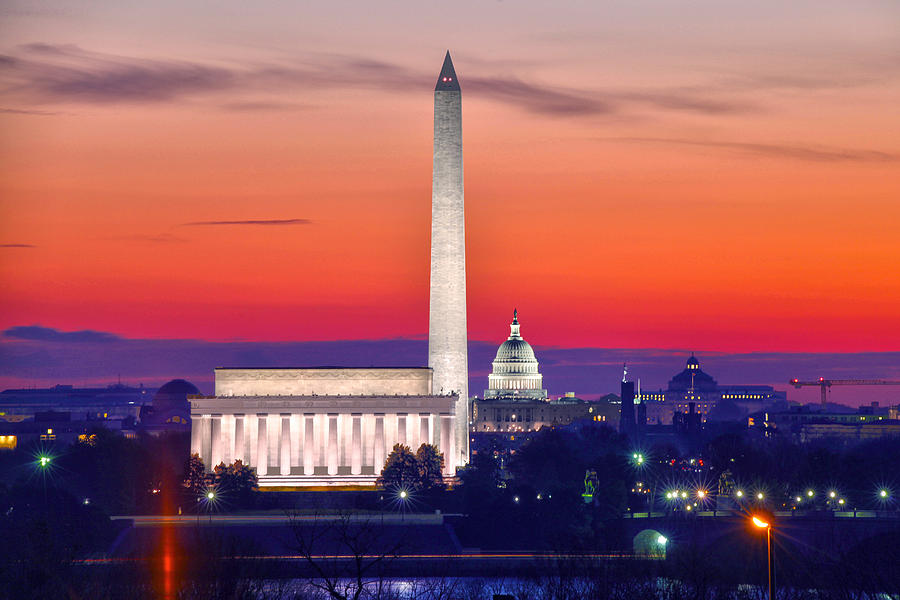 Capitol Dawn Photograph by Mitch Cat