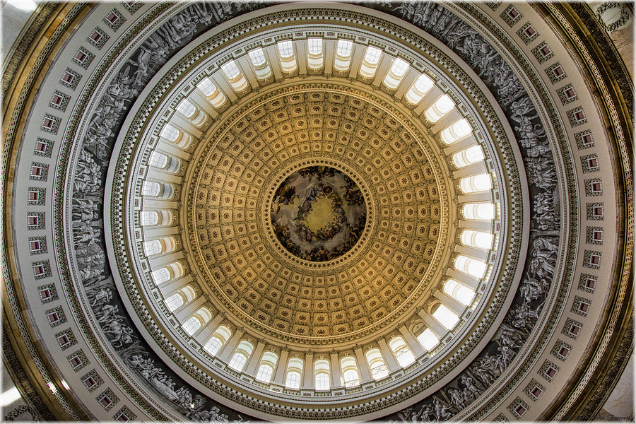 Capitol Dome Photograph by Erika Fawcett