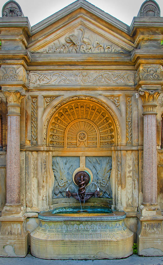 Capitol Hill Fountain    Photograph by Susan McMenamin
