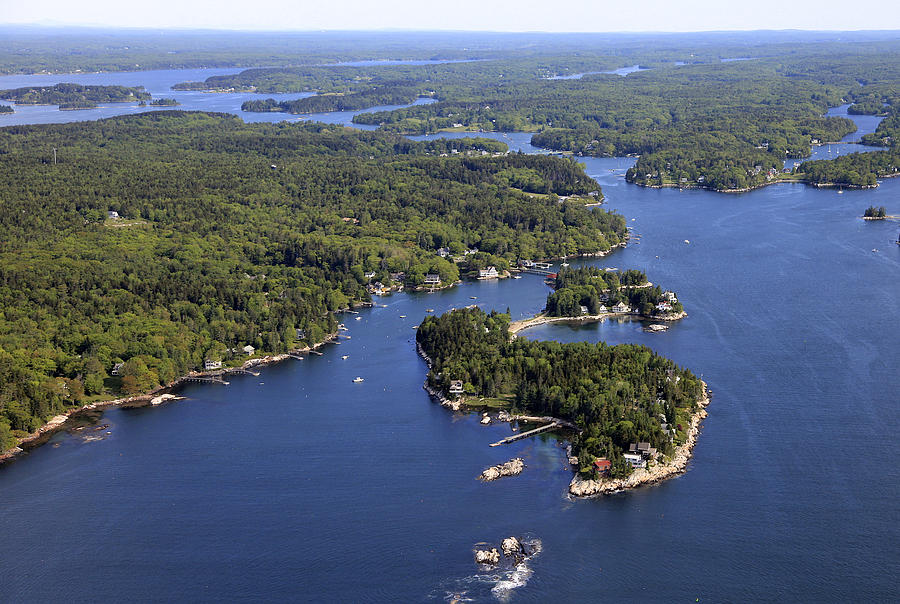 Capitol Island Looking South, Southport Photograph by Dave Cleaveland ...