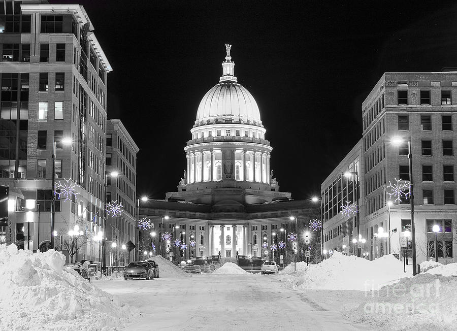 Capitol Madison Wisconsin 9 Photograph by Steven Ralser