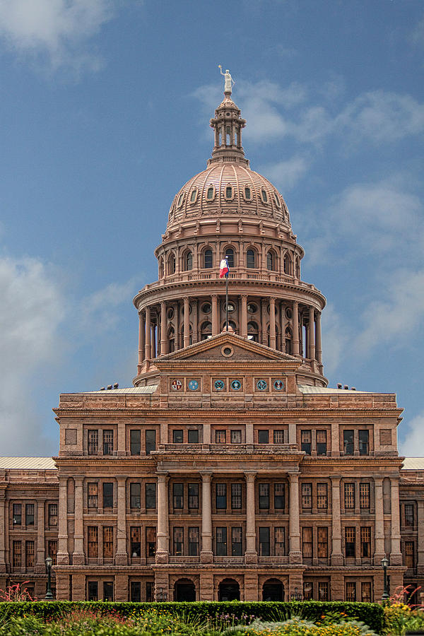 Capitol Of Texas Bule Sky Photograph by Linda Phelps - Pixels