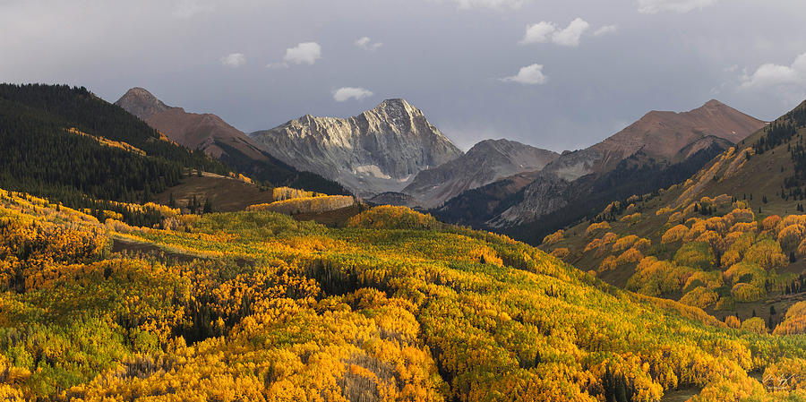 Capitol Peak Panorama Photograph by Aaron Spong