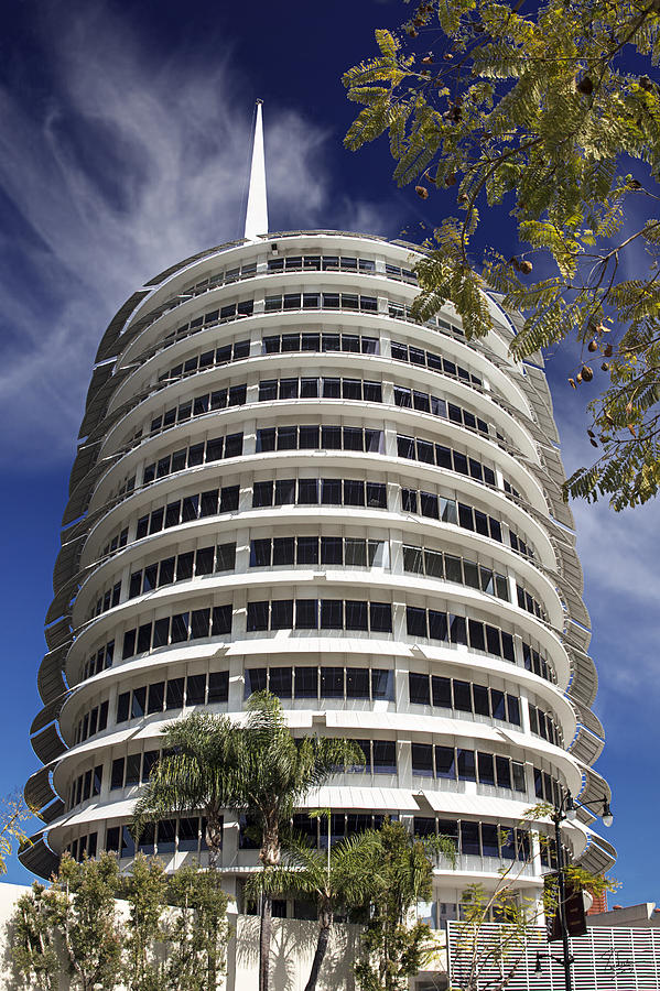 Capitol Records Building 2 Photograph by Endre Balogh