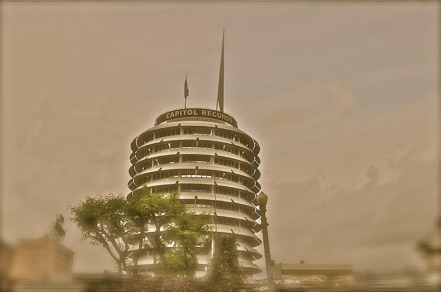 Capitol Records Photograph by Joe  Burns