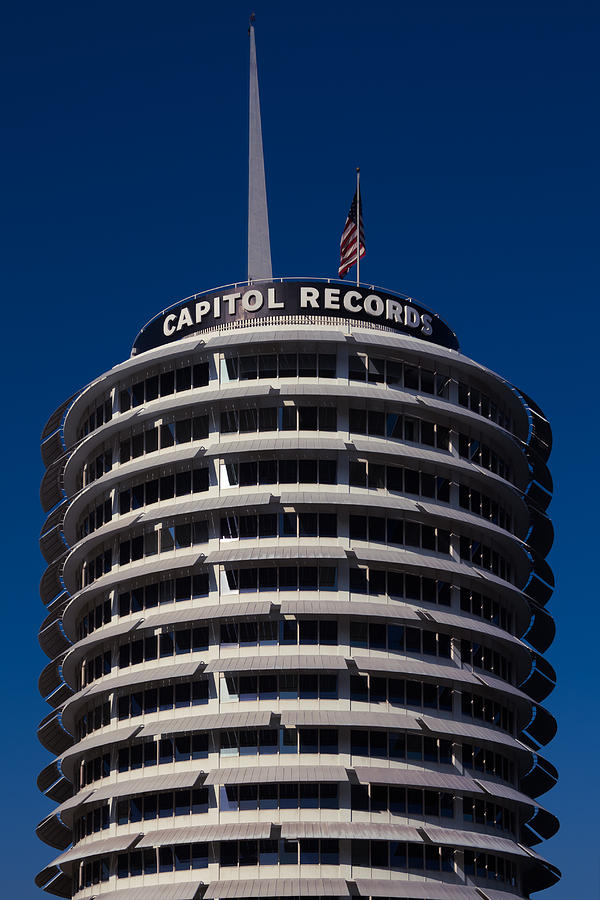 Capitol Records Photograph by Ron Pate