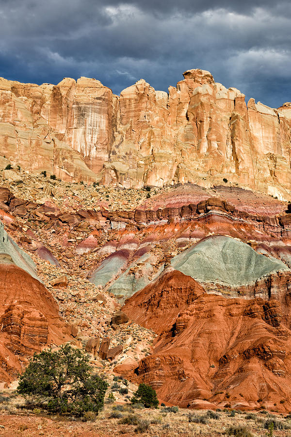 Capitol Reef Geology Photograph by Kathleen Bishop