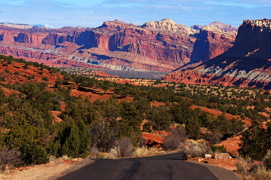 Capitol Reef Road IV Photograph by Daniel Woodrum