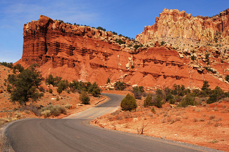 Capitol Reef Road V Photograph by Daniel Woodrum