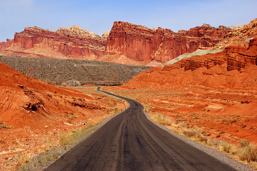 Capitol Reef Road VII Photograph by Daniel Woodrum